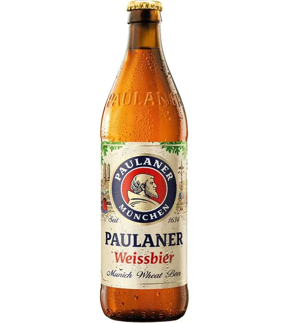 Пиво Paulaner Hefe-weissbier Naturtrub 0,5 л. glass