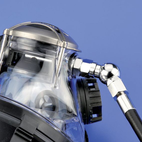 Уголок поворотный 360 градусов Oceanreef на 2-ую ступень полнолицевой маски