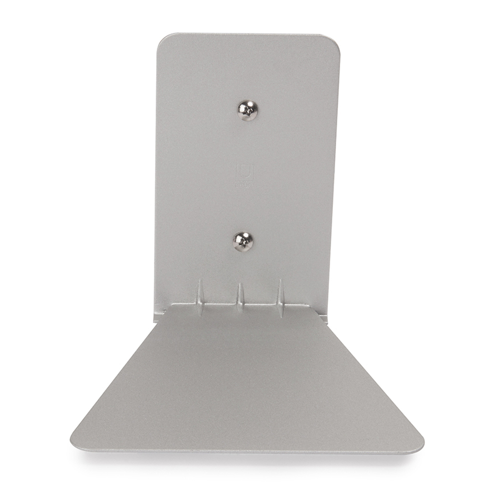 Полка книжная conceal, 18х14x18 см, серебристая