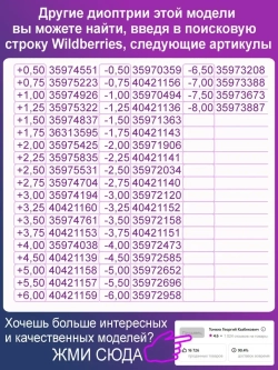 Очки для зрения -5.25 РЦ62-64