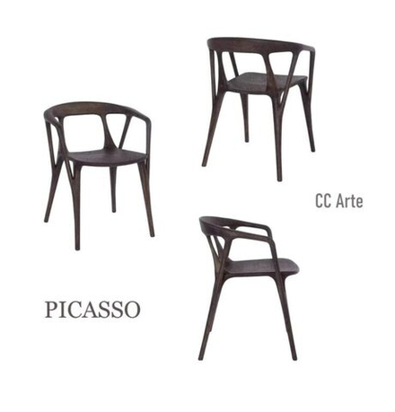 Стул из массива дуба Picasso