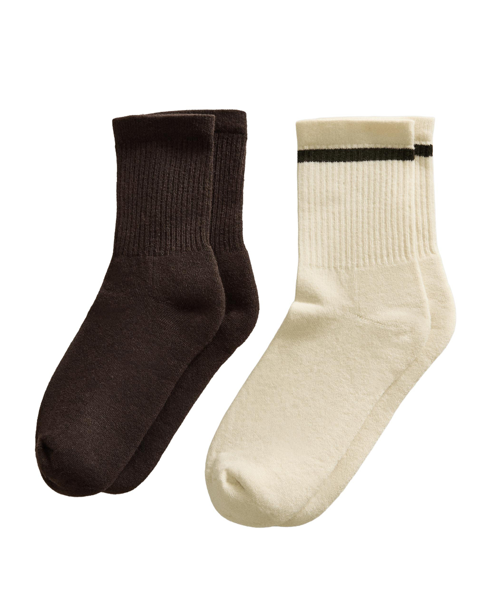 Носки Zara Home, коричневый, размер 39-41, 2 пары, 4302/043