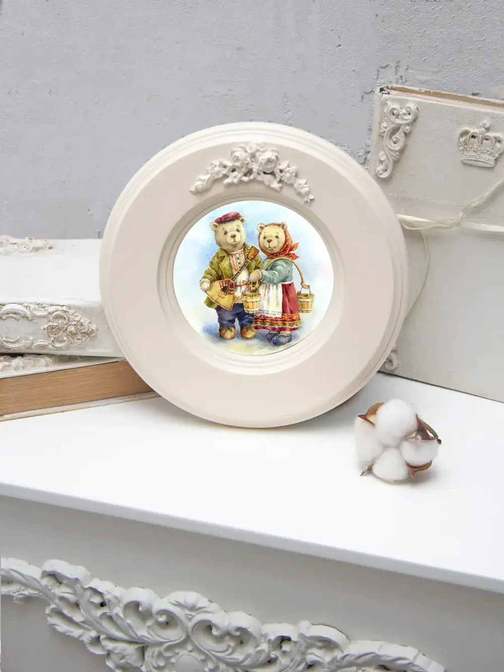 Картина на стену интерьерная на холсте 17,5 см