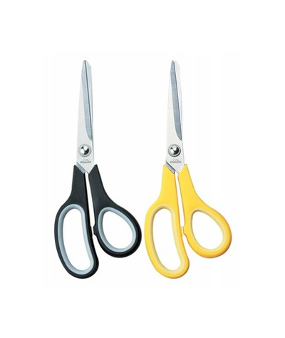 Ножницы 195мм Deli Essential Soft ассорти/серный ТПЭ сталь E6002