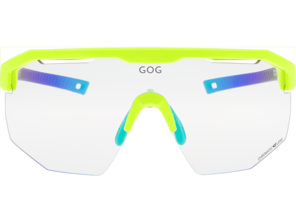 Спортивные очки GOG Argo С / Matt Neon Green-Black / Photochromic Green Lens