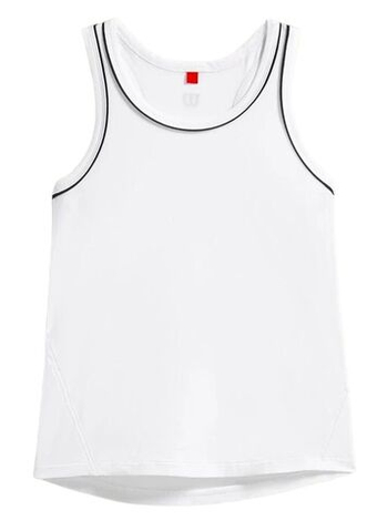 Женский топ теннисный Wilson Team Tank Top - белый