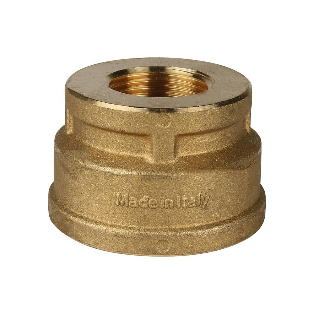 Муфта редукционная STOUT SFT 0005 - 2" x 1" (для стальных труб, латунь без покрытия)