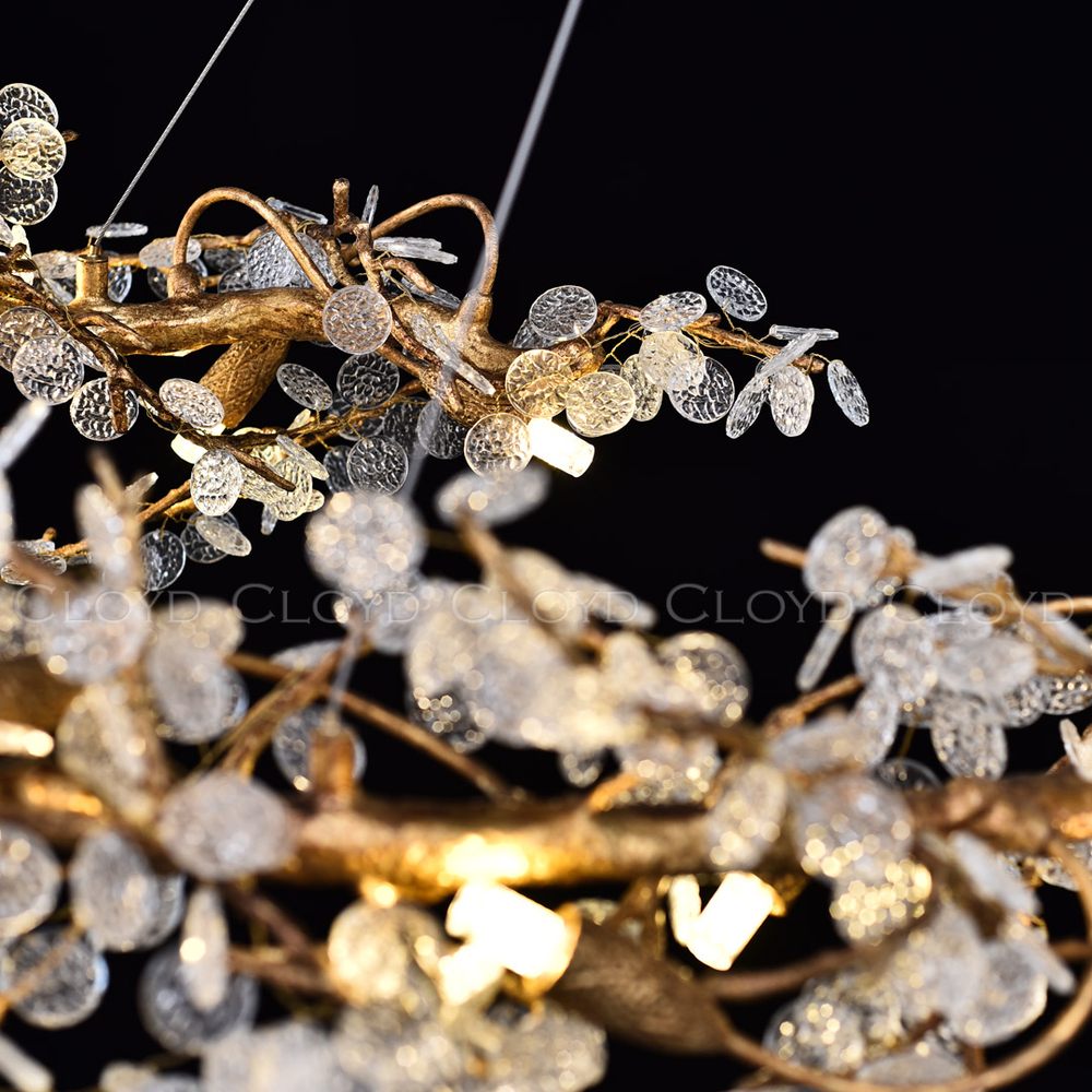 Люстра Cloyd HAOMA C16 / шир. 120 см - латунь (арт.11110)