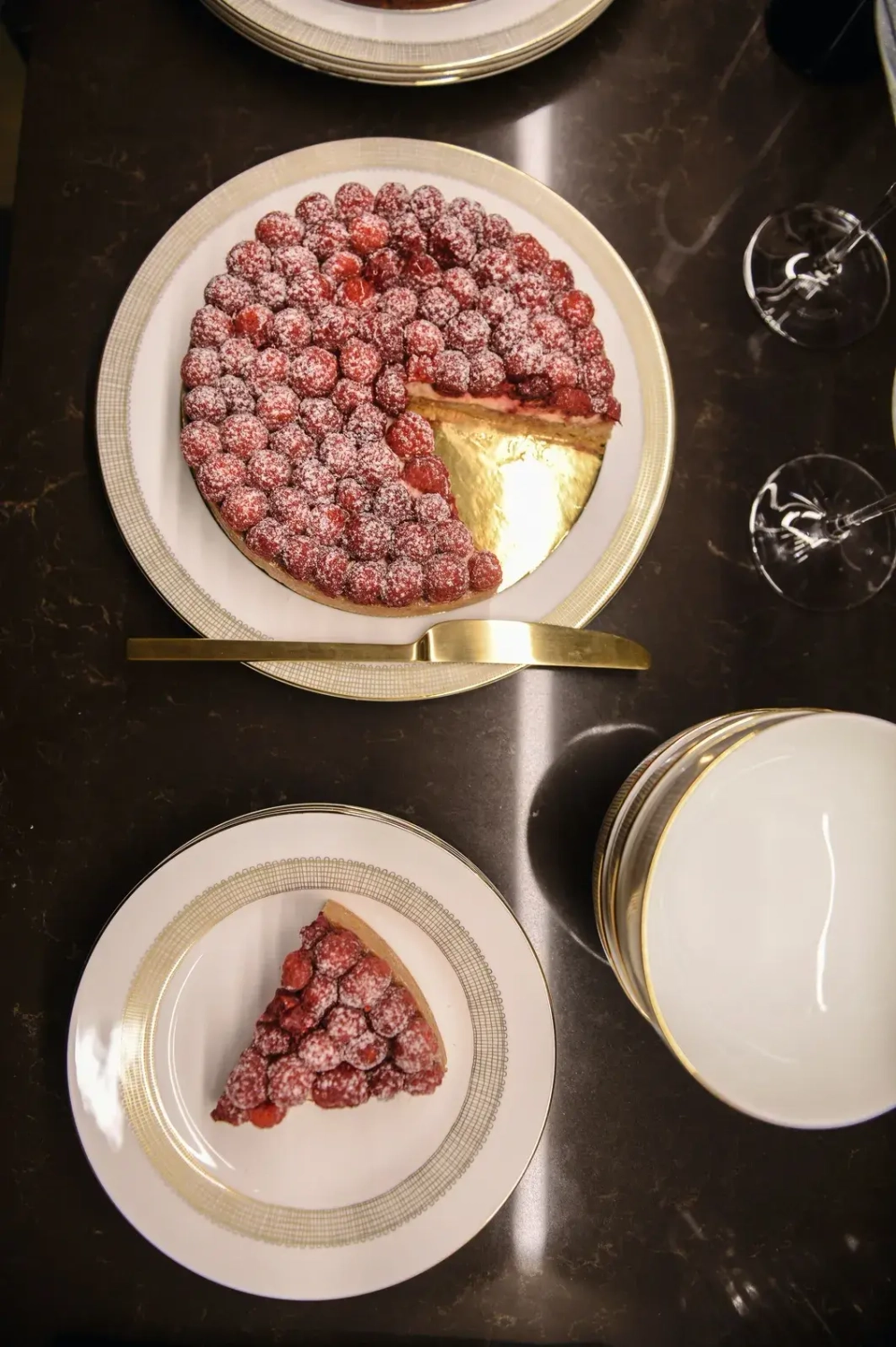Wedgwood Vera Wang Кружевная платиновая чаша 15 см