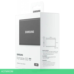Внешний накопитель Samsung T7 Touch USB3.2 2 TБ черный (MU-PC2T0T/WW)