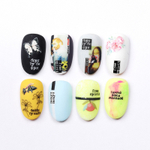 Charmicon 3D Silicone Stickers №133 Фразы