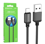 Кабель USB - Lightning BOROFONE BX87 (черный) 1м