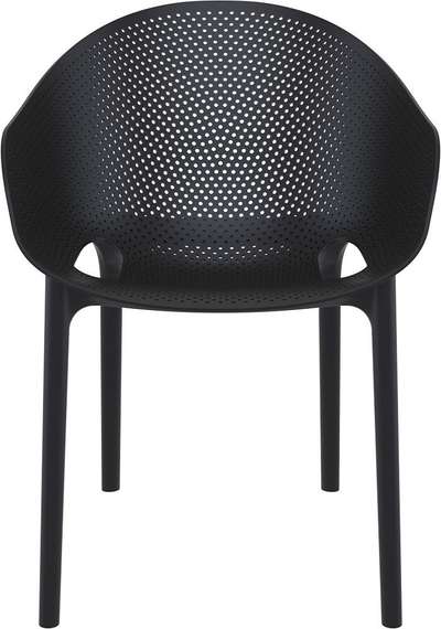 Стул пластиковый Sky Pro черный