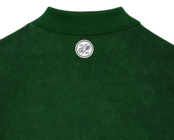 Мужское теннисное поло Lacoste Roland Garros Edition Terry Polo Shirt - зеленый
