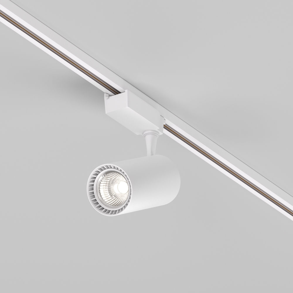 Трековый однофазный светодиодный светильник Maytoni Unity Vuoro TR003-1-36W4K-M-W