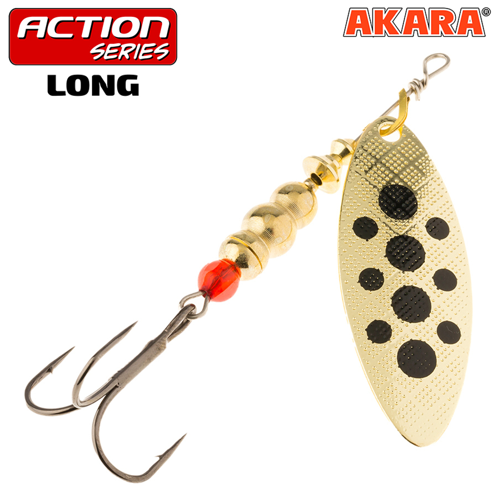 Блесна вращающаяся Akara Action Series Long 3 12 гр. 3/7 oz. A03