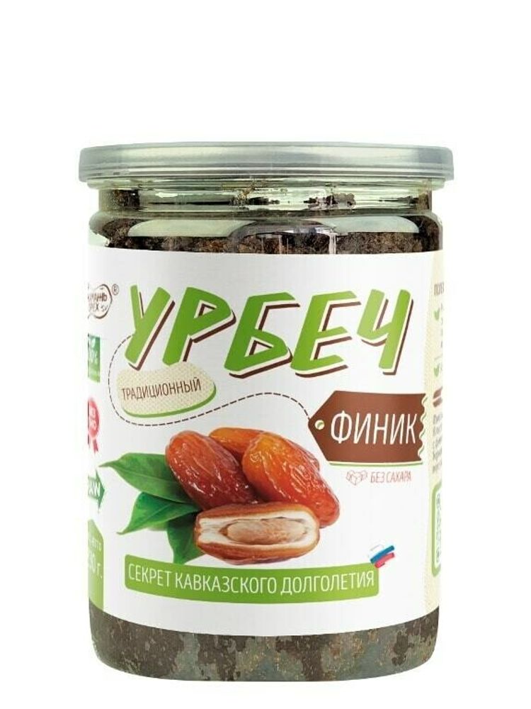 Урбеч из фиников #Намажь орех RAW Vegan без сахара 230 г