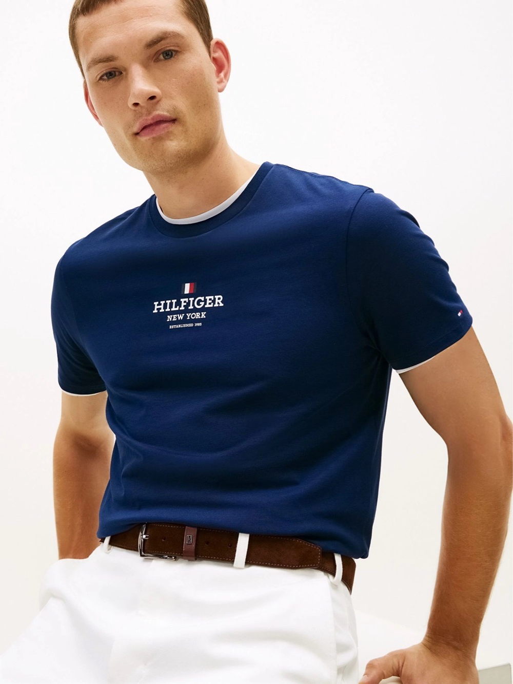 Футболка Tommy Hilfiger Hilfiger Logo Light Navy