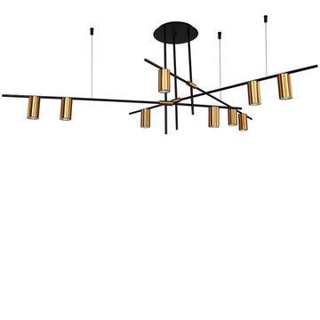 Подвесной светильник 9*E27 V000028 11031/9R Black черный/бронза Breve Indigo