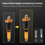 Complete Coilovers Kits подходит для автомобиля Honda Acura RSX 2002-2006 Coil Springs Struts lowering kit