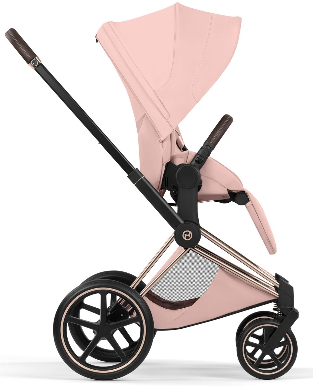 Коляска Cybex Priam V Rosegold Style Collection 2 в 1 Peach Pink