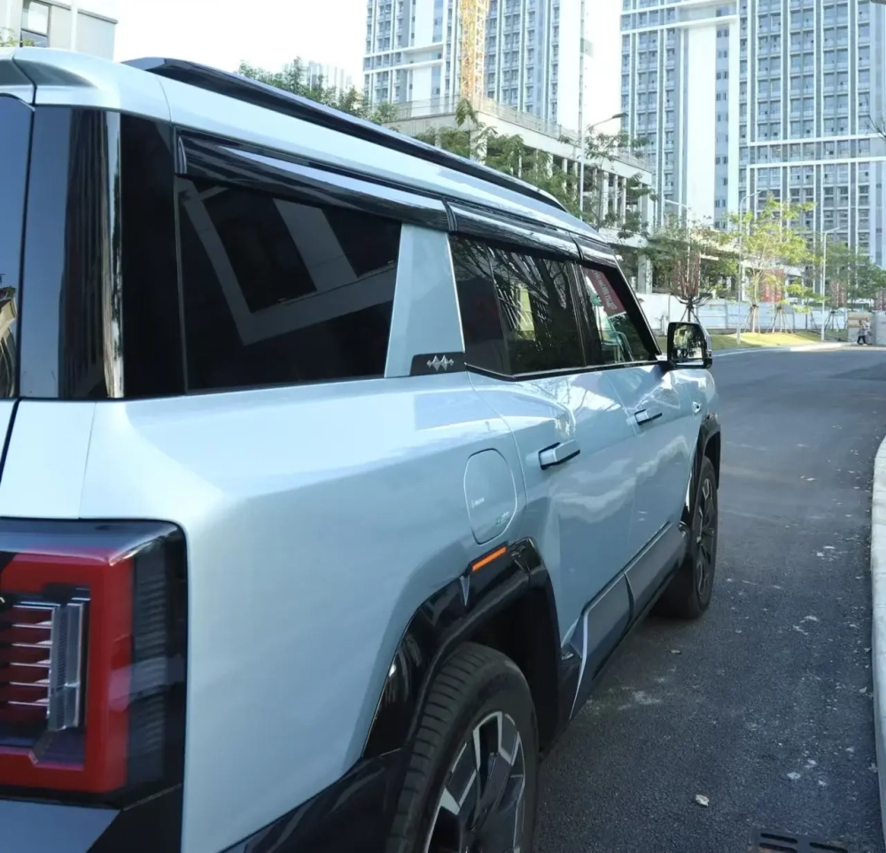 Ветровики для BYD Leopard 8 2024+ Fang Cheng Bao Bao 8 Леопард Дефлекторы