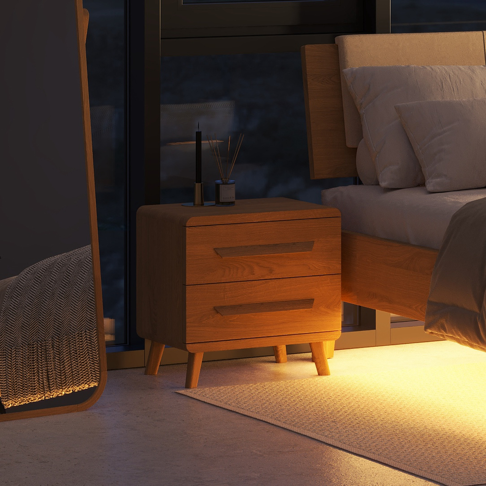 Тумба прикроватная из дуба Lugos'Art