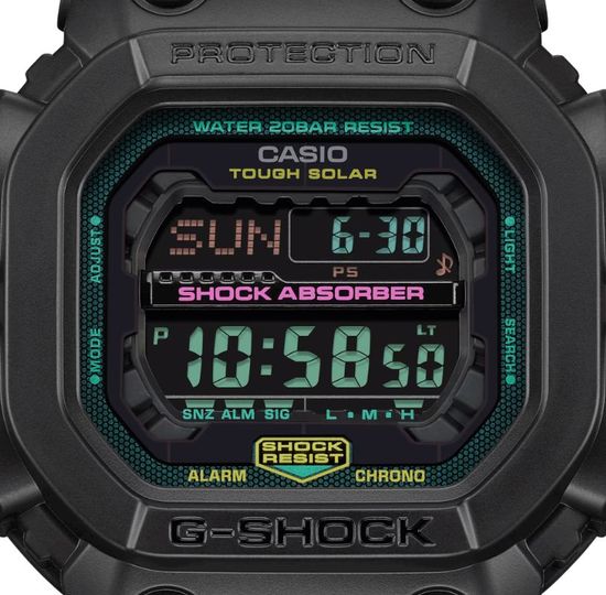 электронные часы японского бренда Casio G-PREMIUM модель GX-56MF-1