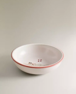 ZARA HOME ДЕТСКАЯ КЕРАМИЧЕСКАЯ ТАРЕЛКА "ГЕПАРД", РАЗНОЦВЕТНЫЙ