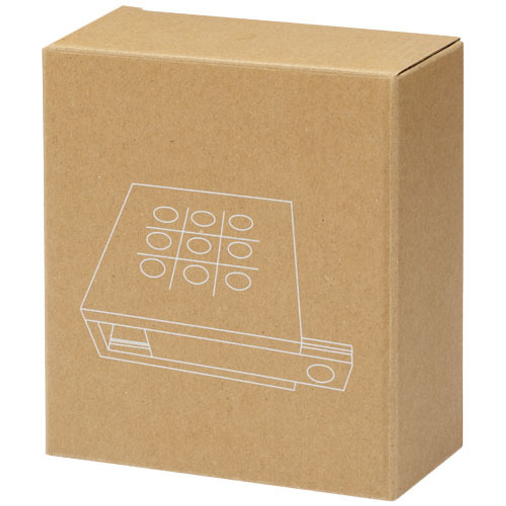 Деревянная игра в крестики-нолики Strobus