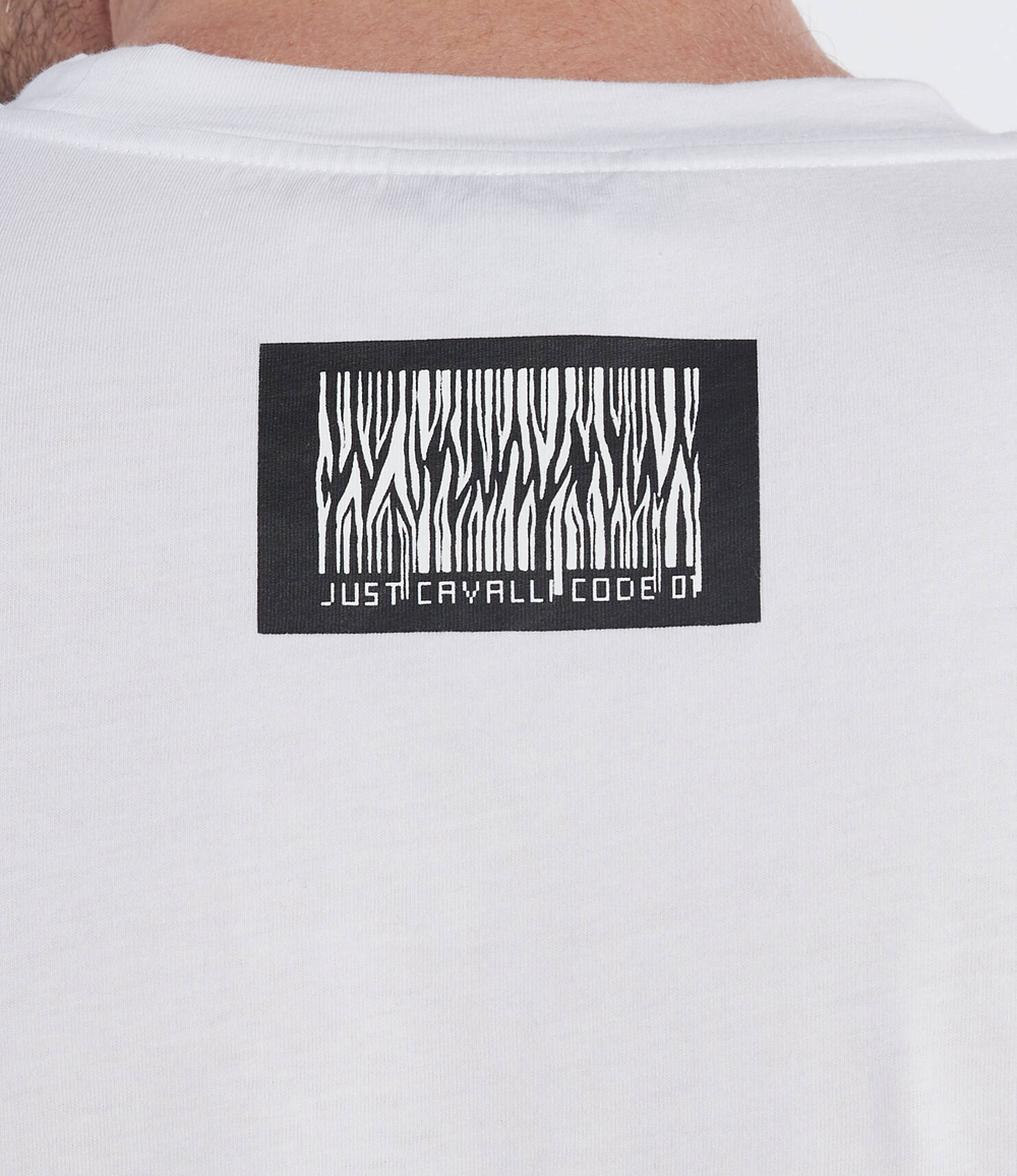 футболка Just Cavalli - белый(S03GC0686 N20663)