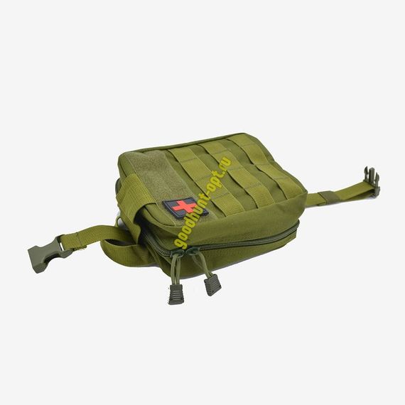 Тактическая аптечка подсумок Олива