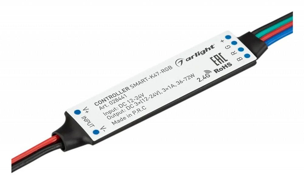 Контроллер-регулятор цвета RGB Arlight SMART 28441