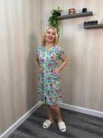 Халат женский "Молодежный К.П" молния (126)