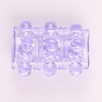 Сиреневая сквозная насадка с шишечками (Цвет: сиреневый)