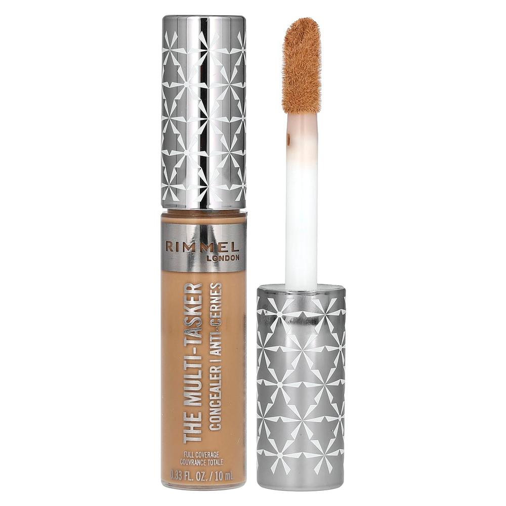 Rimmel London, The Multi-Tasker Concealer, консилер, оттенок 090 ирис с карамелью, 0,33 жидк. унция (10 мл)