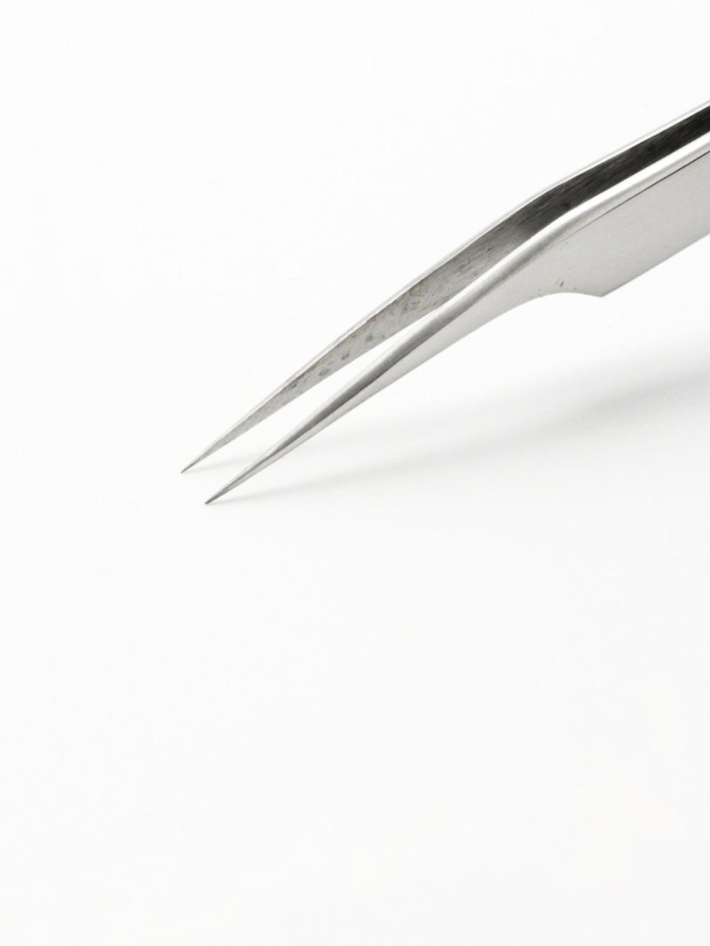 Пинцет прямой Н Silver Be Happy