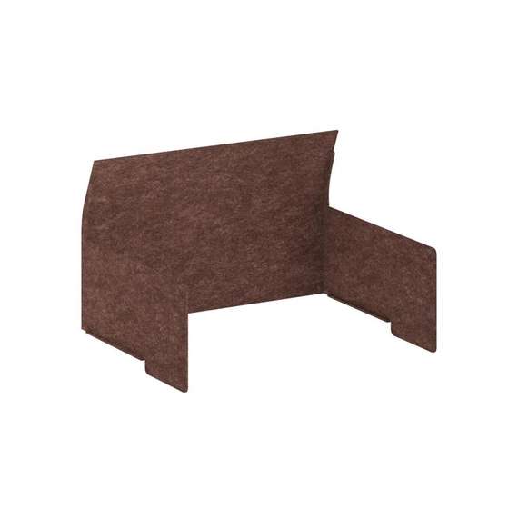 AcustiX Кабина настольная на стол L600 VE.KB4-138.6 Молочный Шоколад 1380*1000*1100