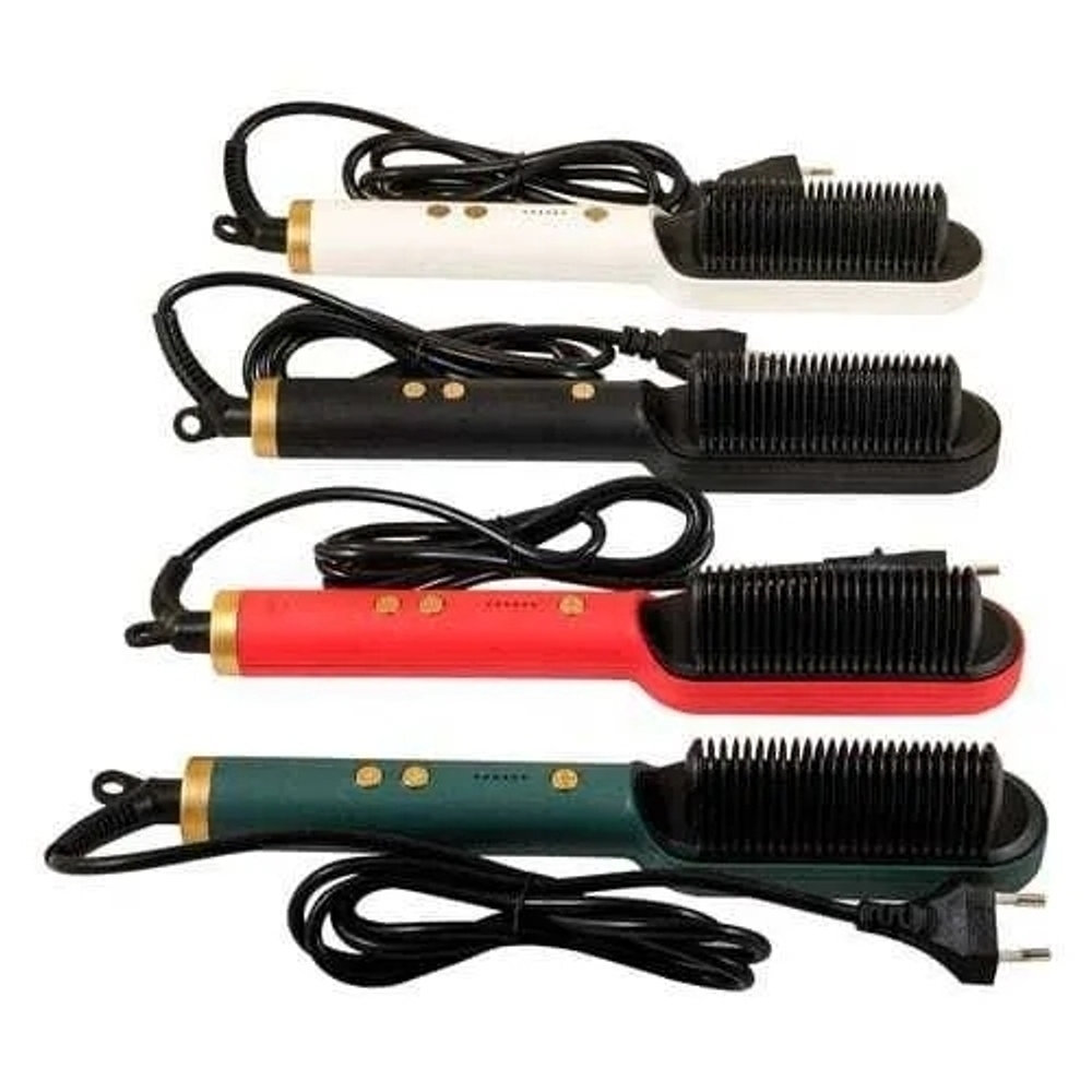 Электрическая расческа-выпрямитель для волос "Straight Comb" FH909, Temperture Control Hair Straightener