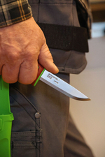 Нож туристический Morakniv Basic 546, нержавеющая сталь, синий, 12241