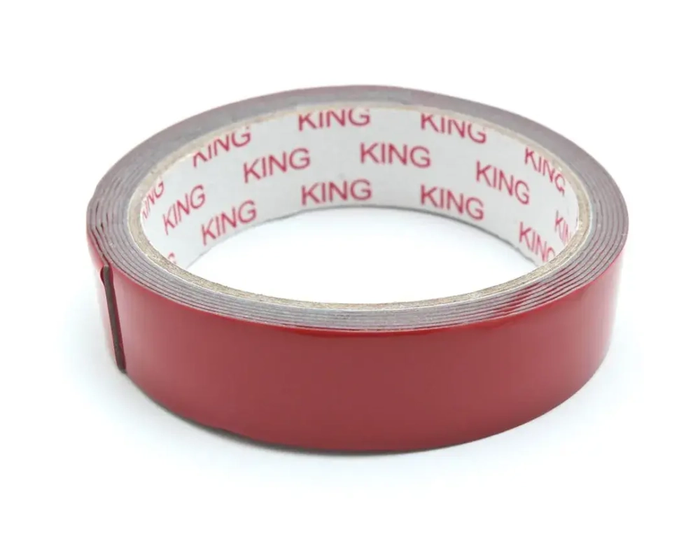 Скотч двухсторонний RED 3М 22мм*5м (081) KING K-00081