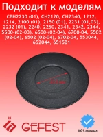 Крышка горелки средняя SAN6100.00.0.076-01