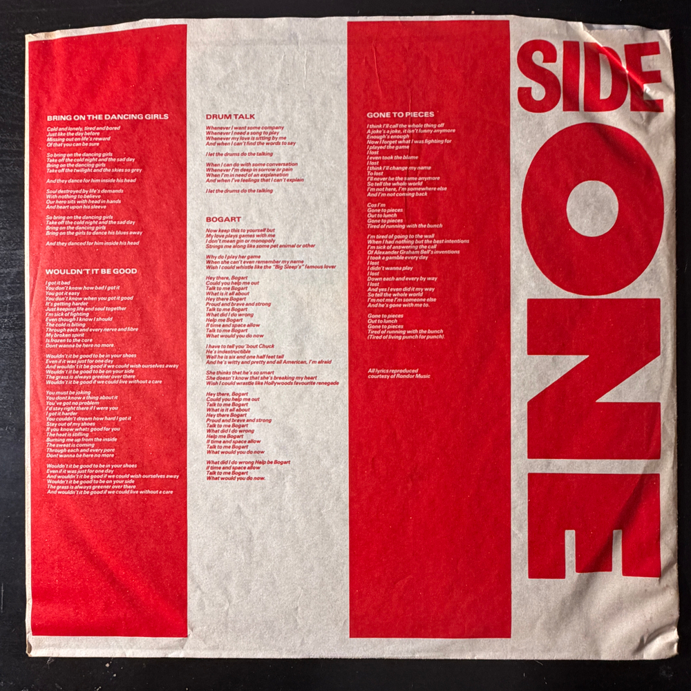 Nik Kershaw - Human Racing (Германия 1984г.)