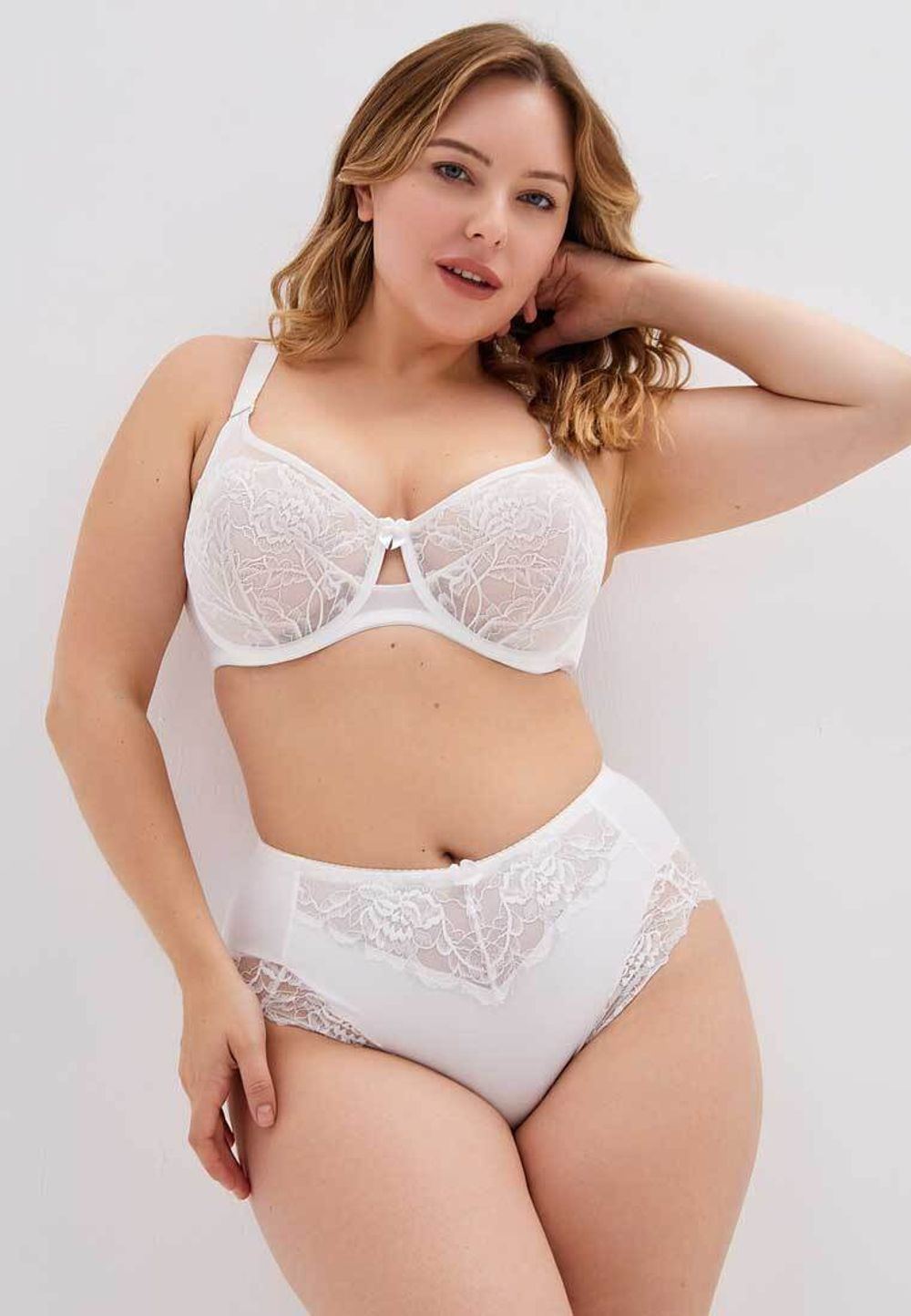 Бюстгальтер кружевной большие размеры