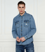 Джинсовая рубашка Guess Jeans - голубой(M4YH56 D5EI2)