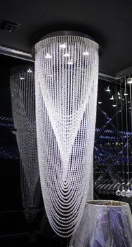 cristal  cascade chandelier  11-01  by Cristallino