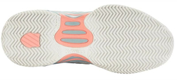 Детские теннисные кроссовки K-Swiss Hypercourt Express 2 HB JR - blanc de blanc/nile blue/desert flower