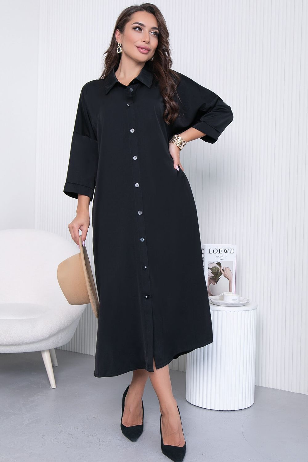 Платье "Сьюзан" (блэк) П7023 LT Collection