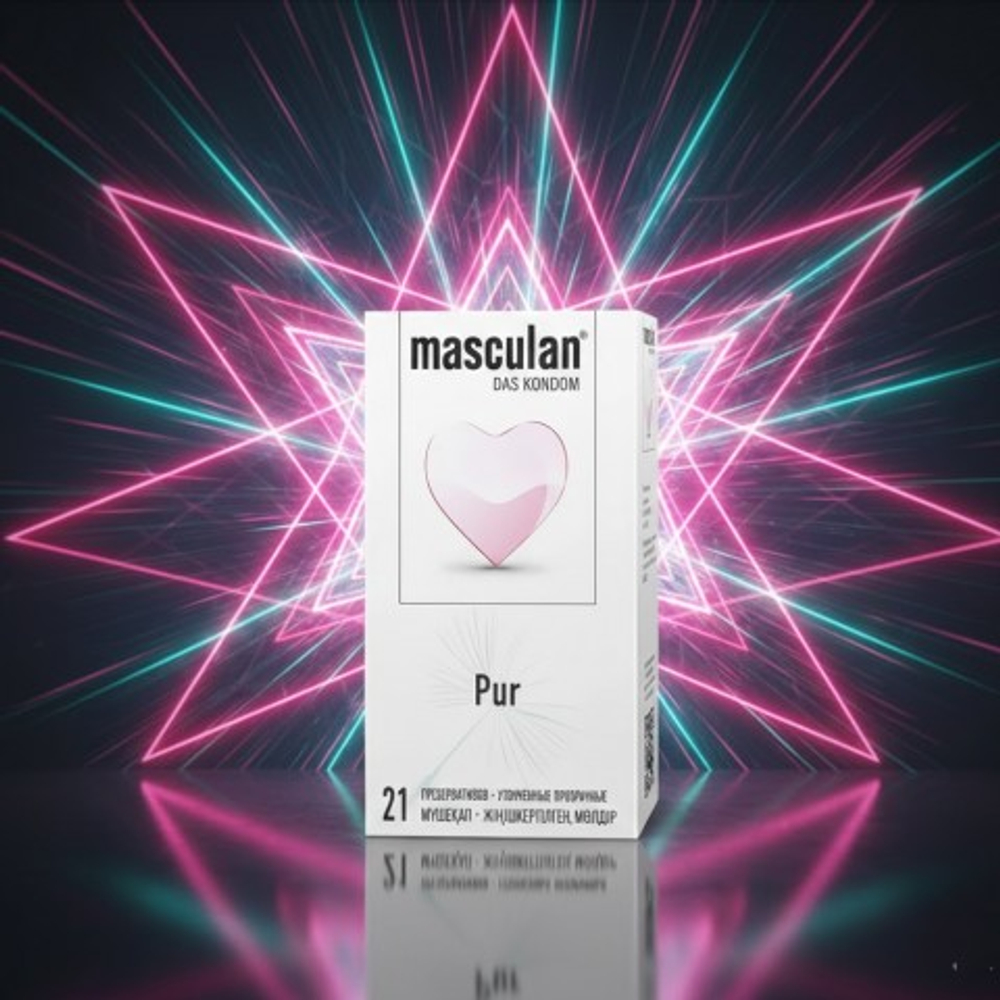 Презерватив Masculan Pur (утонченные прозрачные) 21 шт.