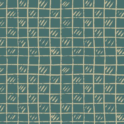 Абстрактный  геометрический узор в клетку